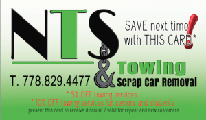 NTS Towing Card